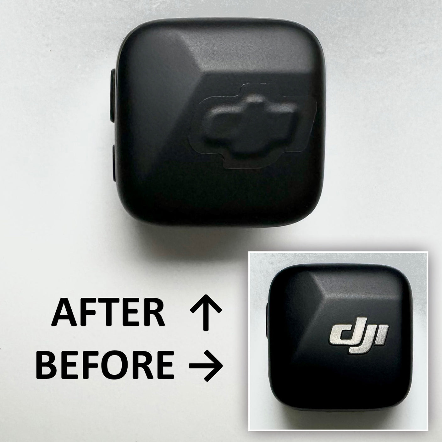 DJI Mic Mini Logo Cover Sticker