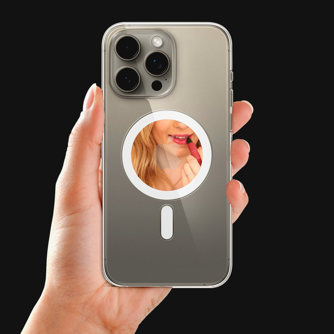 iPhone Mirror Decals - For Clear Cases