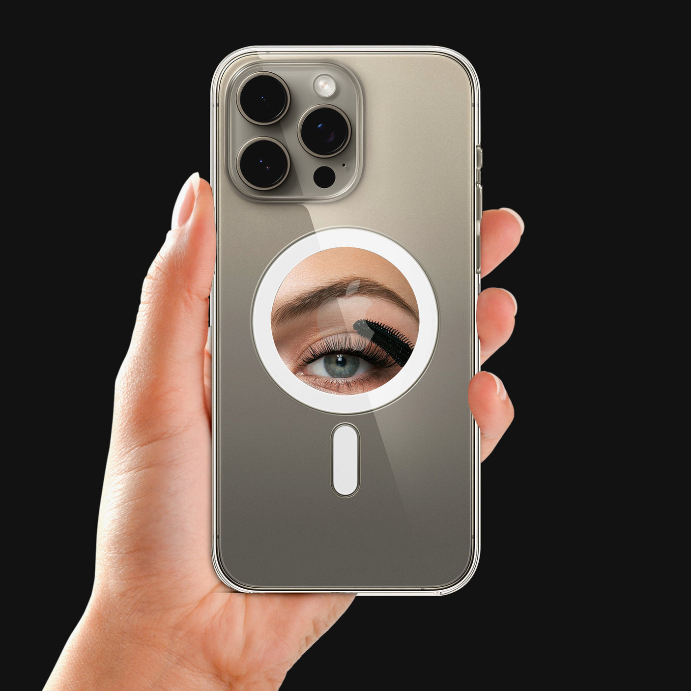 iPhone Mirror Decals - For Clear Cases