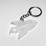 Stock Rocket Keychain