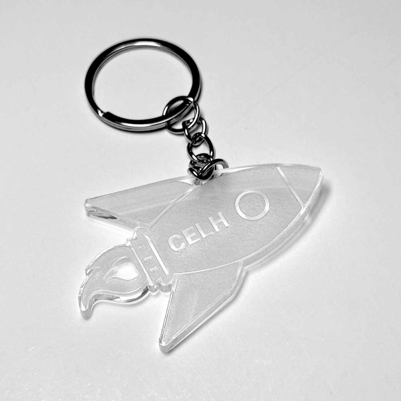 Stock Rocket Keychain