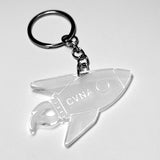 Stock Rocket Keychain