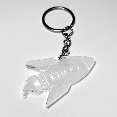 Stock Rocket Keychain