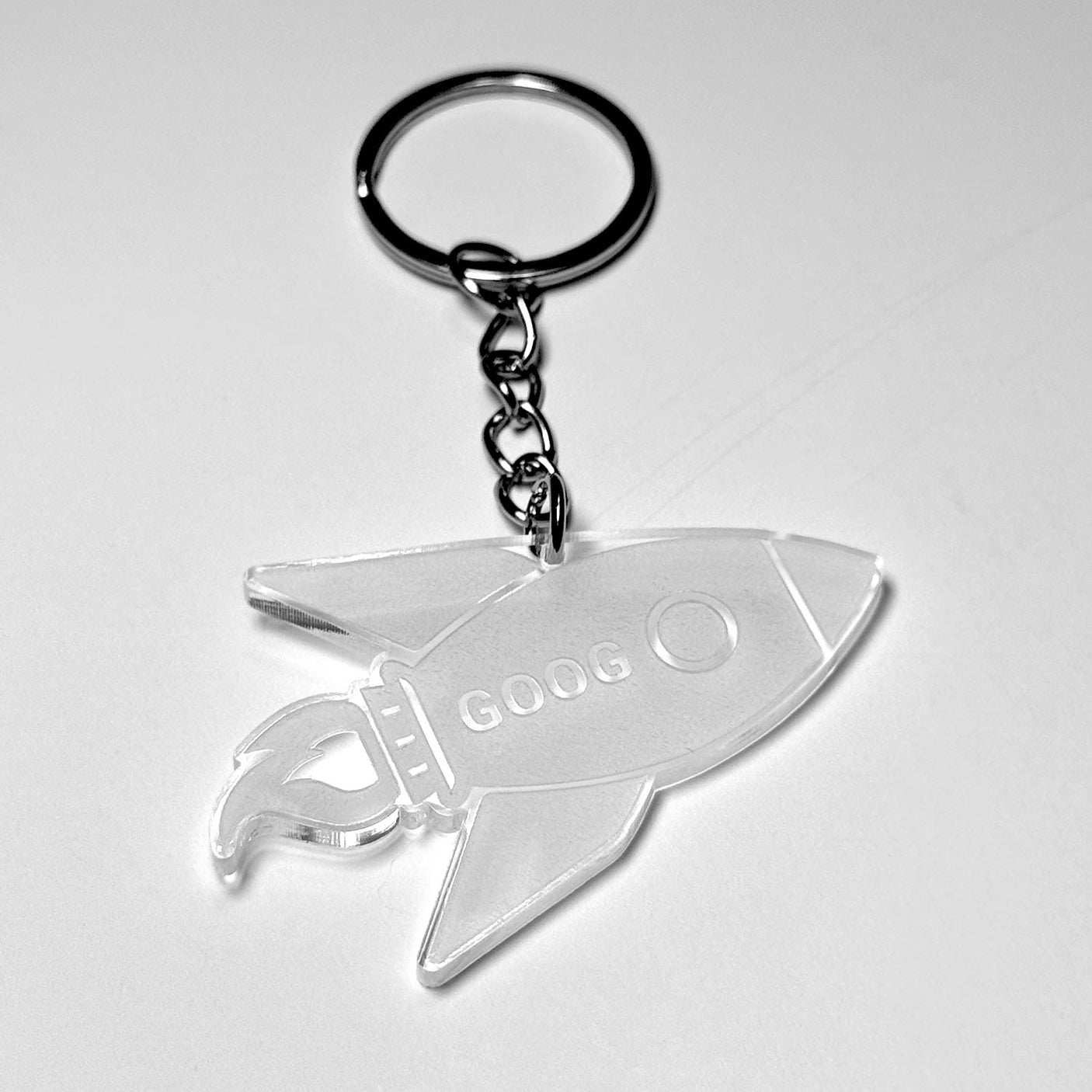 Stock Rocket Keychain