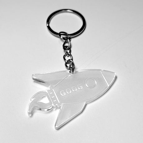 Stock Rocket Keychain