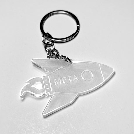 Stock Rocket Keychain