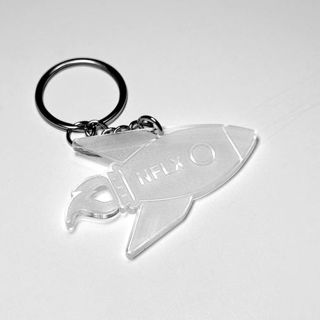 Stock Rocket Keychain