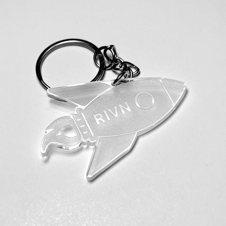 Stock Rocket Keychain