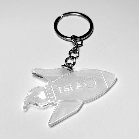 Stock Rocket Keychain