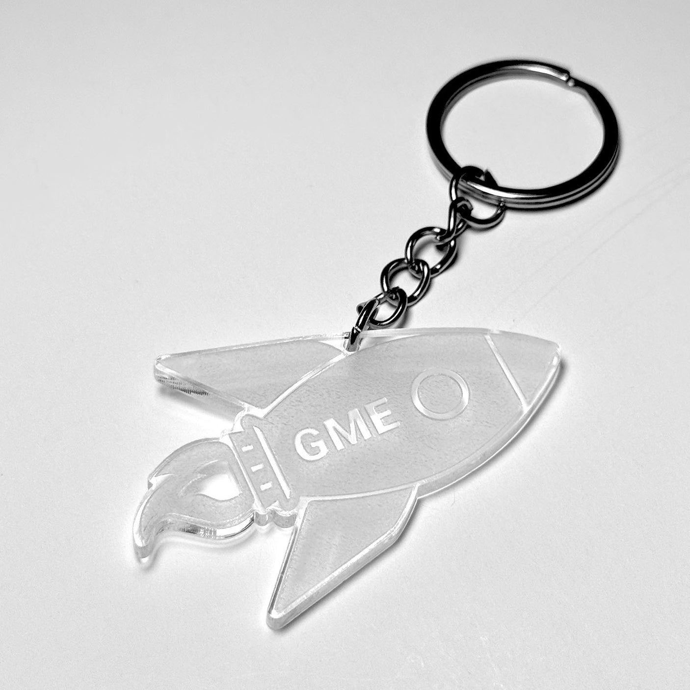 Stock Rocket Keychain